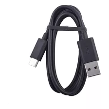 Cabo Carregador Usb Tipo C Dados Preto Celular Turbo