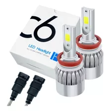 Kits Faros Led C6 6000k Luz Blanca Mayoreo Economico Barato