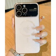 Capa Auto Focus Blindex Indução Para iPhone 11 Ao 14 Promax 