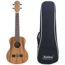 Ukulele Kalani Tenor 26 Kal 320 Tm Kayke Mogno Com Bag Cor Marrom-claro