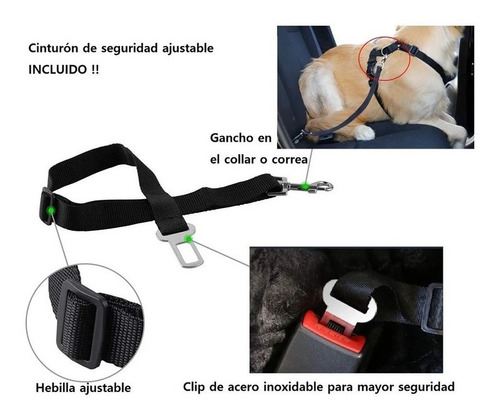 Funda Impermeable Cubre Asiento Para Mascotas Perro De Auto Foto 4