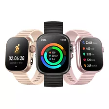 Smartwatch Senbono-cor Black /gold+tel.201inch Bluetooth 5.1