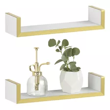 Estantes En U De Montaje En Pared Flotantes Mdesign, Estante