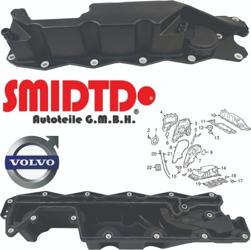 Tapa De Punterias Volvo Xc70 6l 3.2l 2008-2012 Foto 5