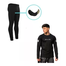 Combo! Calza Ciclista Hombre + Remera Termica Reflectiva