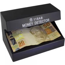Detector E Identificador Teste Notas Cedulas Dinheiro Falso 