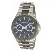 Reloj Quantum Hng889.390 Para Caballero Color Plata