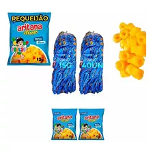 Mini Salgadinho Chips Requeijão Aritana Festa Tubos 40un 15g