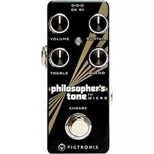 Tono De Pigtronix Filósofo Micro Compresor / Pedal De Sosten