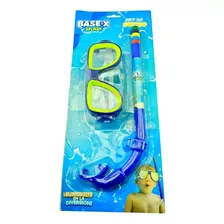 Set Snorkel Antiparras Buceo Verano Natacion Pileta Sb