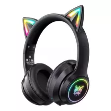 Wireless Gaming Headset B90 Black With Rgbled Lights