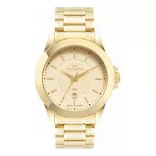 Relógio Masculino Technos Steel Dourado Loja De Fábrica