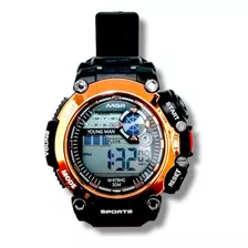 Reloj Mgr Deportivo M-678hc Resistente Al Agua Original