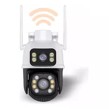 Câmera De Segurança Wi-fi Smart Camera A28b Dupla 3mp C Nf