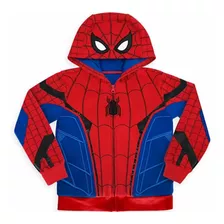 Sudadera Spiderman Hombre Araña P/ Niño Orig. Disney Store