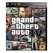 Grand Theft Auto 4 Ps3 Mídia Física Original 