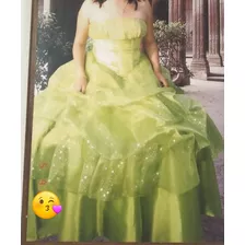 Vestido De 15 Años Verde Manzana 