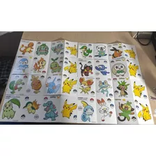 Adesivos Pokemon Coleção Mc Donalds 8 Modelos Disponíveis Un