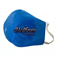 Cubrebocas Tri-capa Oficial Delfines La Paz Modelo D