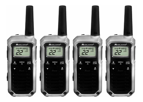 Radio 2 Vas Midland Tx45vp3 4 Piezas Walkie Talkie Foto 2