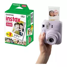 Câmera Instax Mini 12 Fotografias Instantâneas Com 20 Pose