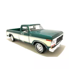 1/24 1979 Ford F-150 Custom Verde C/ Crema Motormax