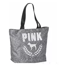 Bolso Tote Pink Victorias Secret Edición Limitada Plata