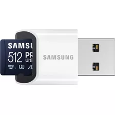Tarjeta De Memoria Samsung Pro Ultimate Lector 512gb 200mb/s