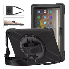 Funda Para Tablet Amazon Fire Hd 10 2021 Kftrwi 10.1 Negra