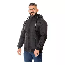 Jaqueta Forrada Masculina Puffer Pelucia Acolchoado Matelado