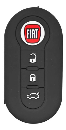 Funda Silicon Para Control Remoto Fiat 500 Palio Uno Abarth Foto 5