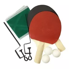  Ping Pong De Mesa Set Paletas, Pelotas Y Red Avellaneda 