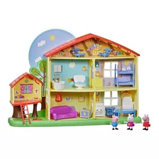 Casa De Peppa Pig Día Y Noche (luz Sonido) Original Hasbro