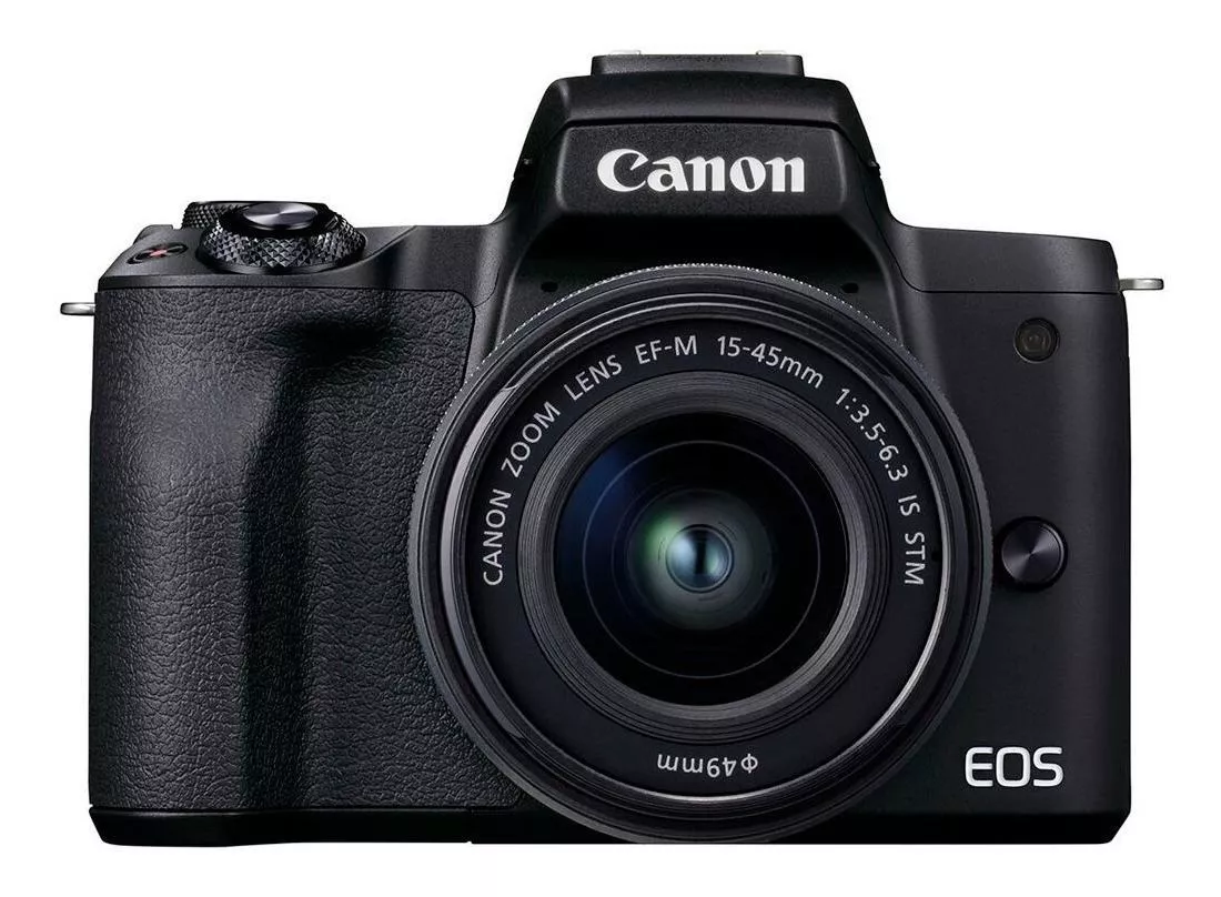  Canon Eos Kit M50 Mark Ii + Lente Ef-m 15-45mm F/3.5-6.3 Is Stm Sin Espejo Color Negro