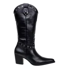 Bota Country Feminina Texana Montaria Couro Legitimo 4countr