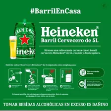 Barril 5 Litros Heineken 