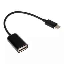 Cabo Adaptador Otg Usb Type-c Para Usb (fêmea) 