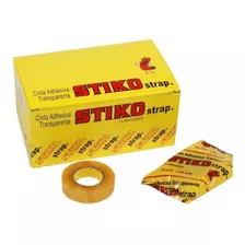 Cinta Adhesiva Transparente Stiko 12x30 Mts 12 Unid.