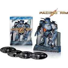 Pacific Rim Edicion Limitada 3d Bluray Dvd Combo Pack Nuevo