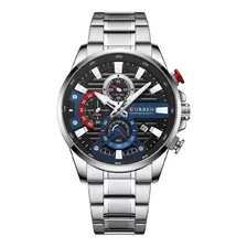 Reloj Curren 8415 Para Hombre Elegante De Lujo Con Caja