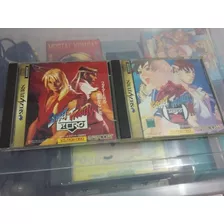 Street Fighter Zero 1 E 2 Originais - Sega Saturn 