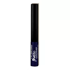 Delineador De Ojos Líquido L. A Colors Liquid Eyeliner Color Matte Navy