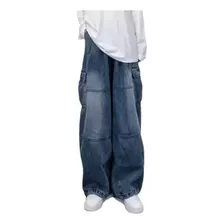 Pantalones Anchos De Mezclilla Cool Tooling Para Hombre Y Mu