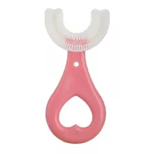 Escova Dental Macia Infantil Silicone 360° Em Forma De U