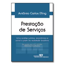 Prestação De Serviços, De Efing. Editora Revista Dos Tribunais, Capa Dura Em Português