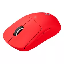 Mouse Logitech Gamer Prox Superlight S/ Fio Red Cor Vermelho