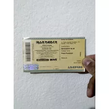 Iron Maiden Ingresso Do Legacy Of The Beast