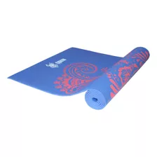 Tapete Para Yoga Estampado Colchonete Pilates Pvc Odin Fit