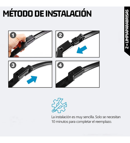 Limpiaparabrisas Para Chevrolet Silverado 3500 2014-2017 Foto 8