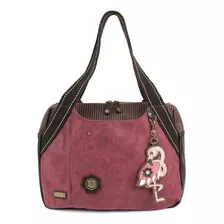 Bolso De Hombro Tipo Chala Con Abalorio De Flamenco